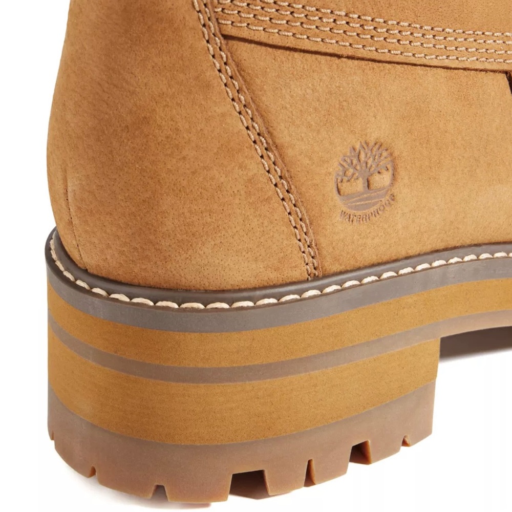 🆕 TIMBERLAND WOMEN'S COURMAYEUR VALLEY 6-INCH WATERPROOF FAUX-FUR BOOTS - Picture 5 of 7